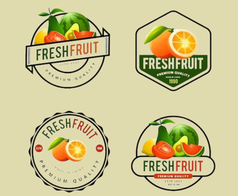 In logo trái cây đẹp mắt giúp thương hiệu nổi bật hơn